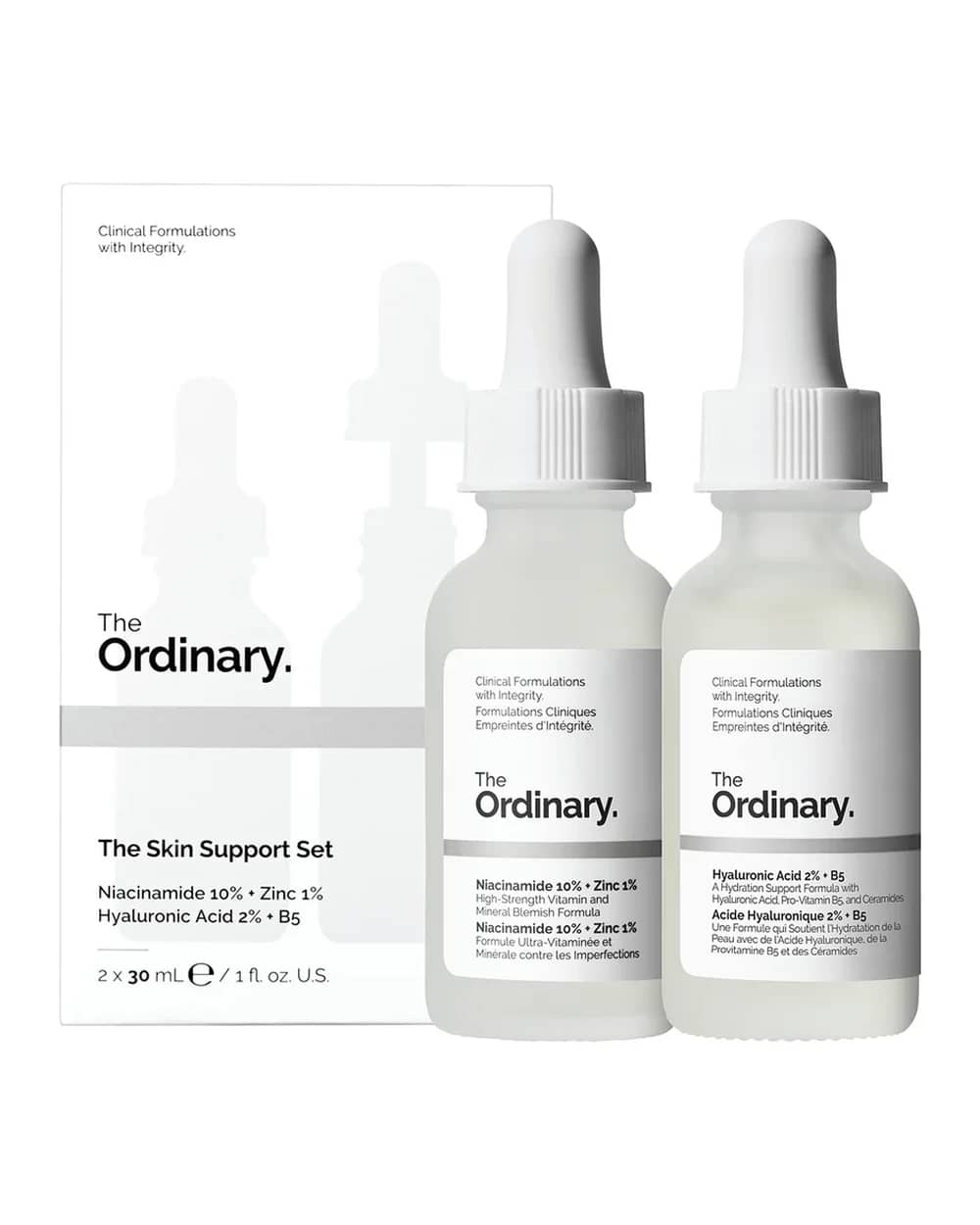 The Ordinary The Skin Support Set