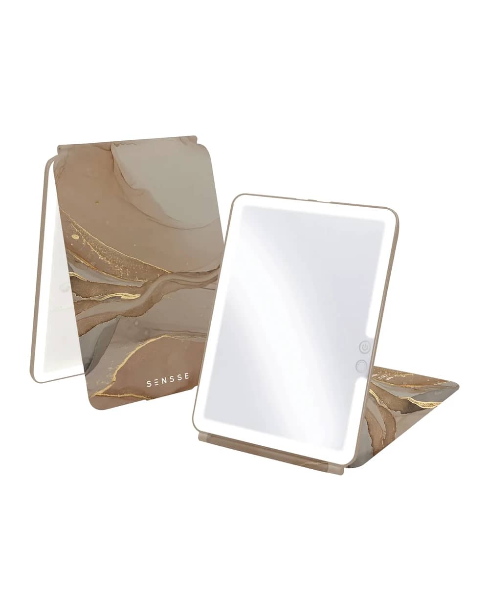Sensse Glow Up LED Modern Marble Mirror