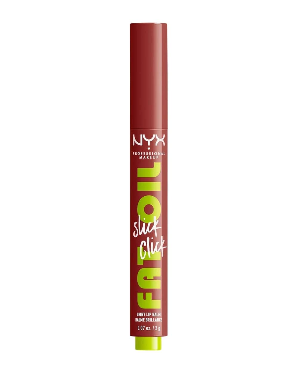 NYX Professional Makeup Fat Oil Slick Click Lip Balm 2ml (Various Shades)
