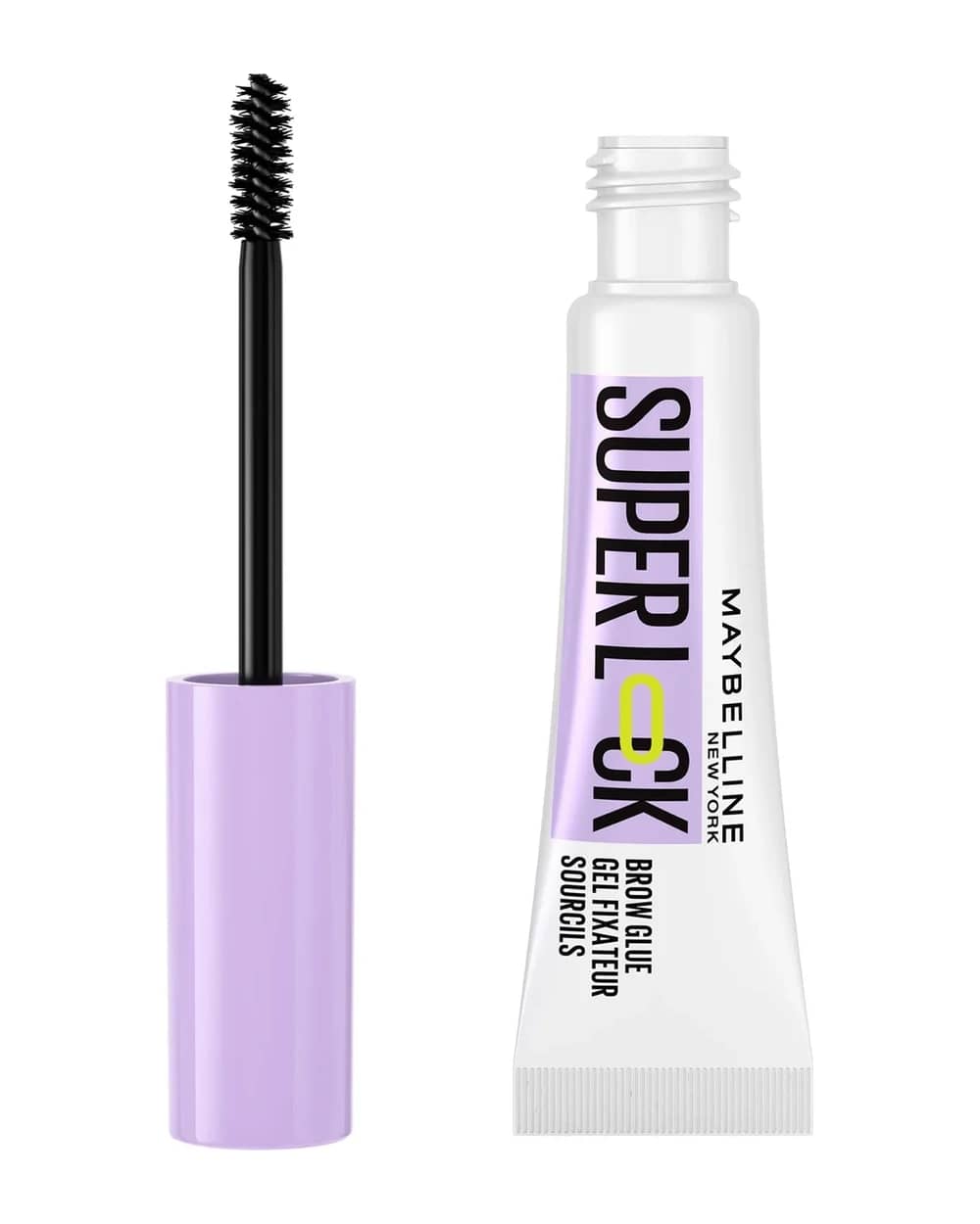 Maybelline Superlock Brow Glue Sweat-Resistant, Transfer-Resistant, 24H Wear 8ml - Clear
