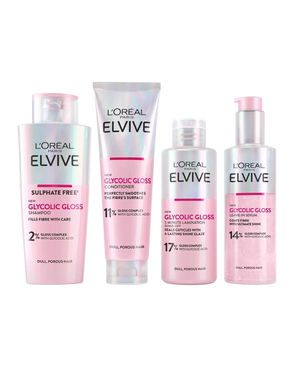 L'Oréal Paris Elvive Glycolic Gloss Glossing Routine for Dull Hair