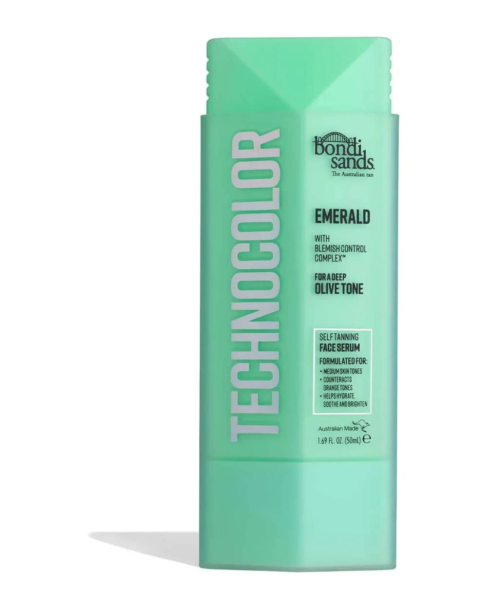 Bondi Sands Technocolor Emerald Siero Viso Autoabbronzante 50 ml