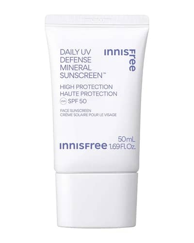 INNISFREE Daily UV Defense Mineral Sunscreen SPF 50 50ml