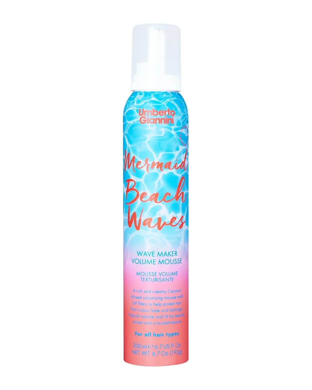 Umberto Giannini Mermaid Beach Waves mousse 200 ml