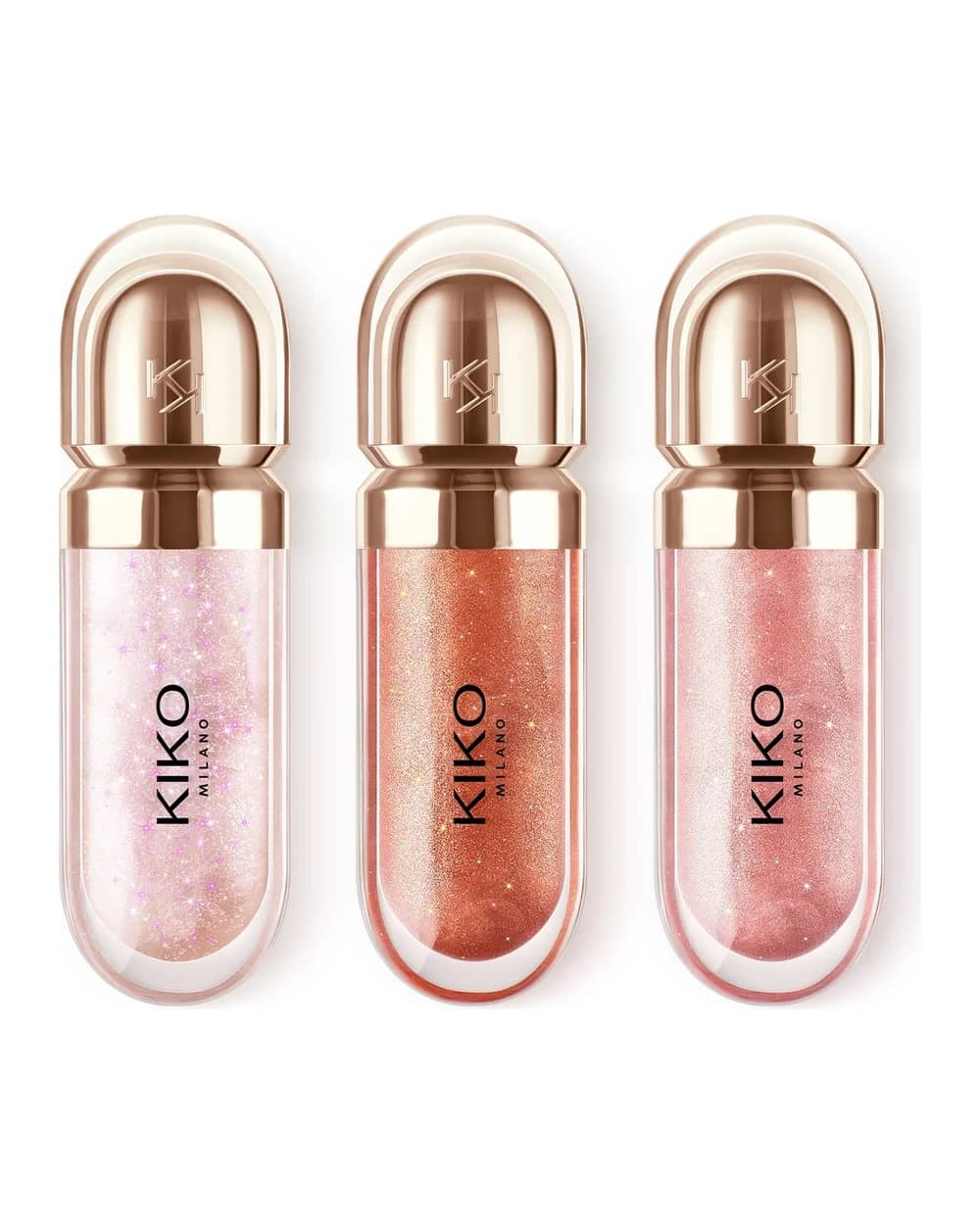 KIKO Milano Exclusive 3D Hydra Lipgloss Limited Edition Trio