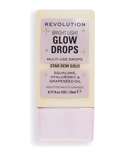 Makeup Revolution Bright Light Glow Drops - Golden Star Dew