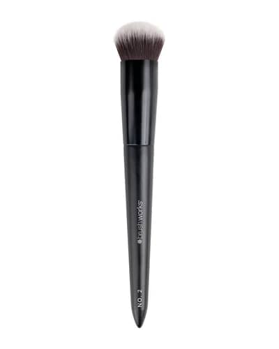 brushworks No. 2 Buffing Foundation Brush