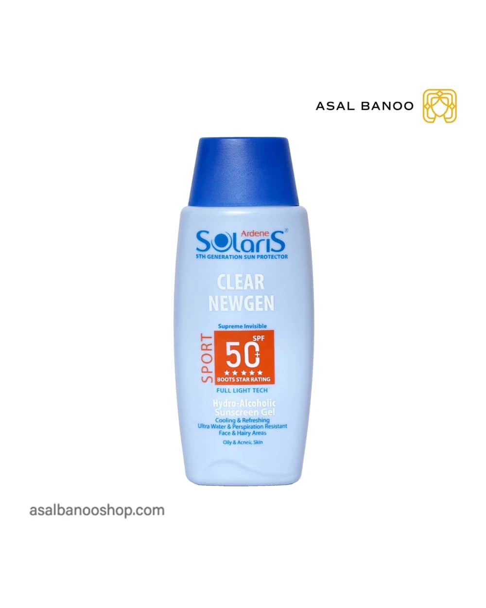 ژل ضدآفتاب spf50 کلیر نیوژن آردن سولاریس