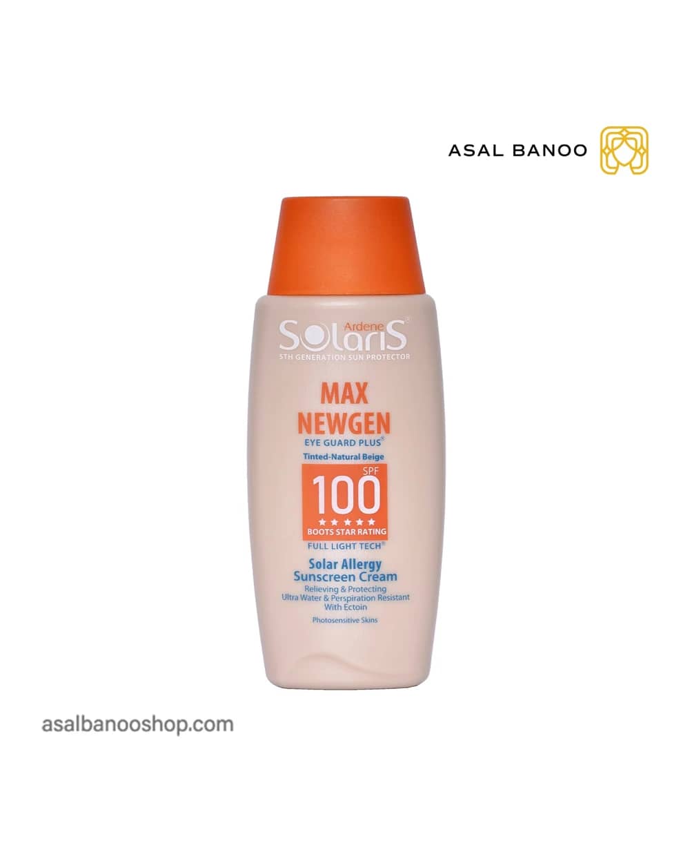 کرم ضد آفتاب SPF100 مکس نیوژن آردن سولاریس