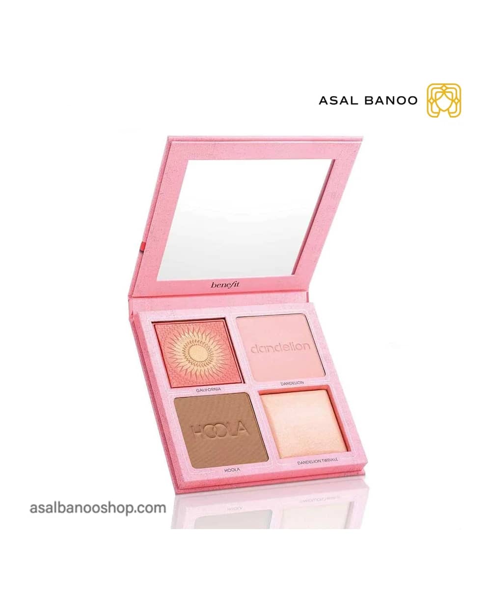 پالت رژگونه، برنزر و هایلایتر Blush Boss بنفیت
