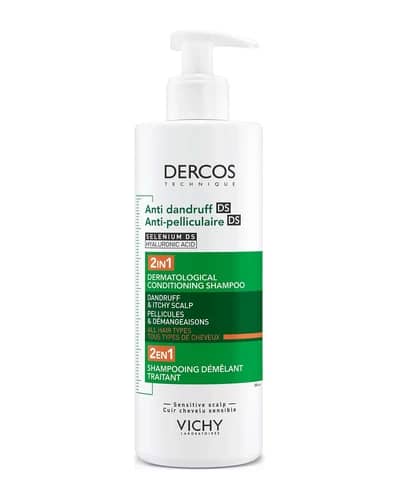 Vichy Dercos Anti-Dandruff 2in1 Dermatological Conditioning Shampoo 390ml