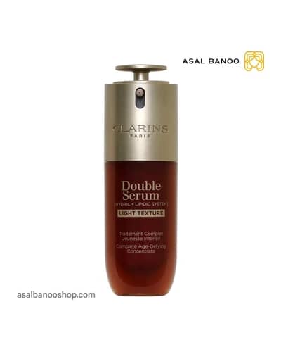 سرم ضد چروک Double Serum Light Texture کلارنس