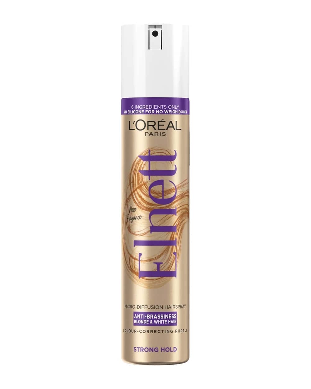 L'Oréal Paris Elnett Hairspray Anti-Brassiness for Blonde and White Hair 200ml