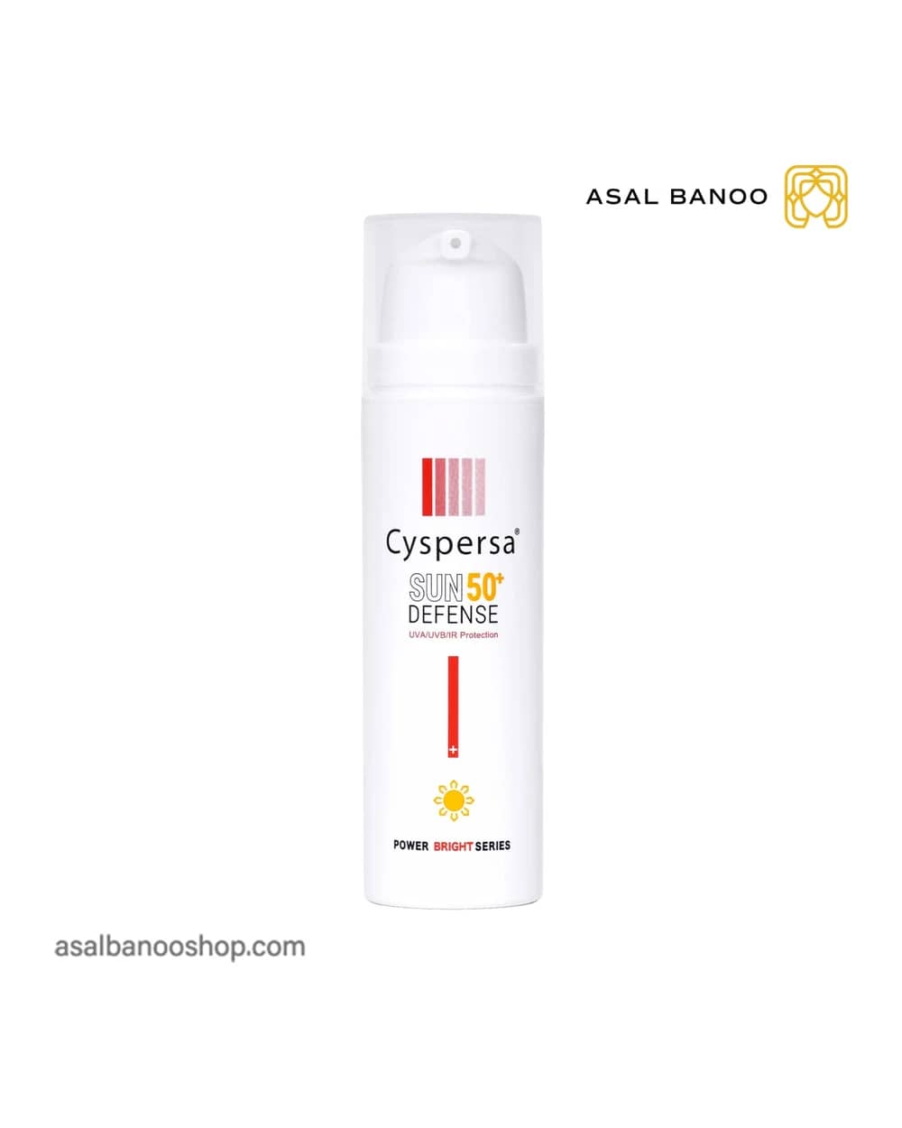 فلوئید ضد آفتاب ضدلک SPF50 سیسپرسا