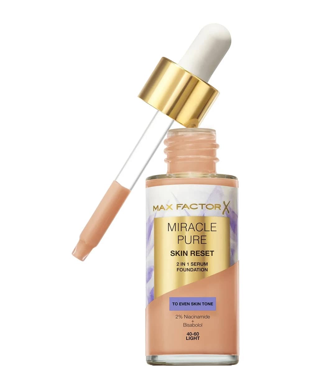 Max Factor Miracle Pure Skin Revival Serum Foundation fondotinta in siero 30 ml (varie tonalità)