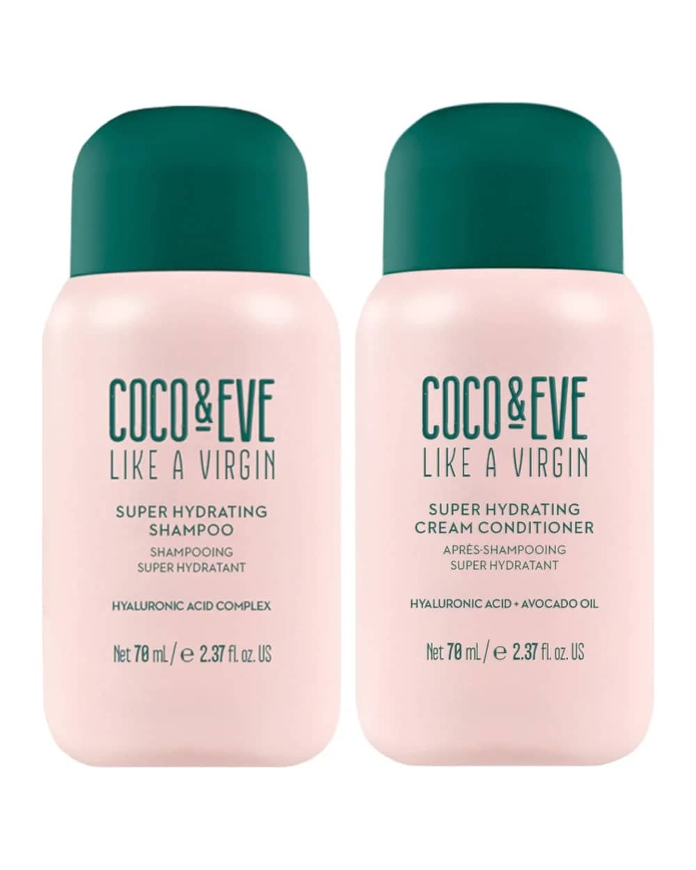 Coco & Eve Super Hydrating Shampoo and Conditioner Travel Bundle