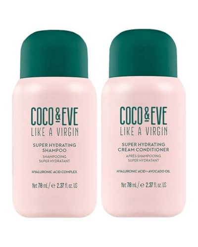 Coco & Eve Super Hydrating Shampoo and Conditioner Travel Bundle