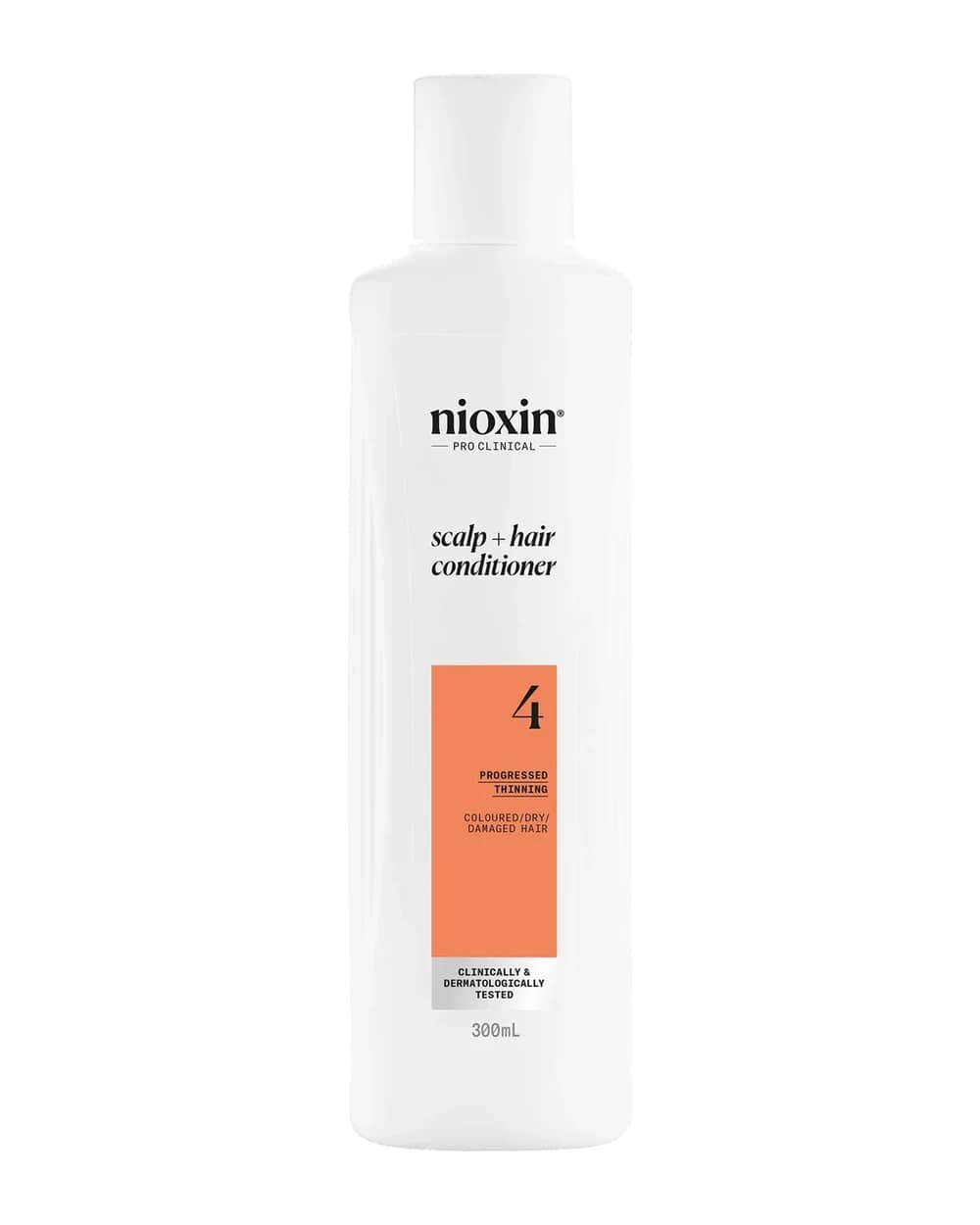NIOXIN Scalp and Hair Thickening System 4 Conditioner for Coloured Dry and Damaged Hair with Progressed Thinning 300ml