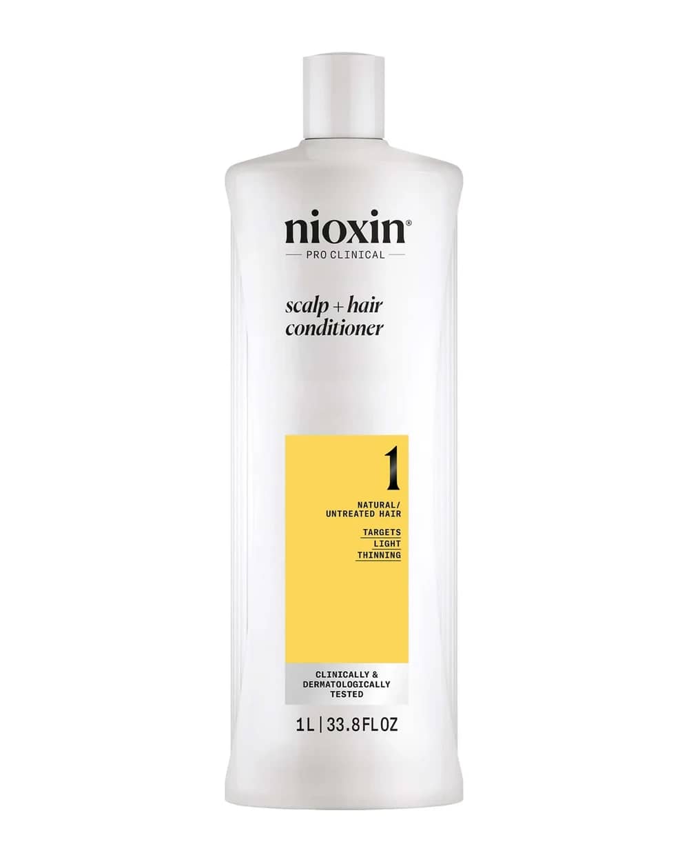 NIOXIN Scalp and Hair Thickening System 1 Conditioner for Natural Hair with Light Thinning 1L