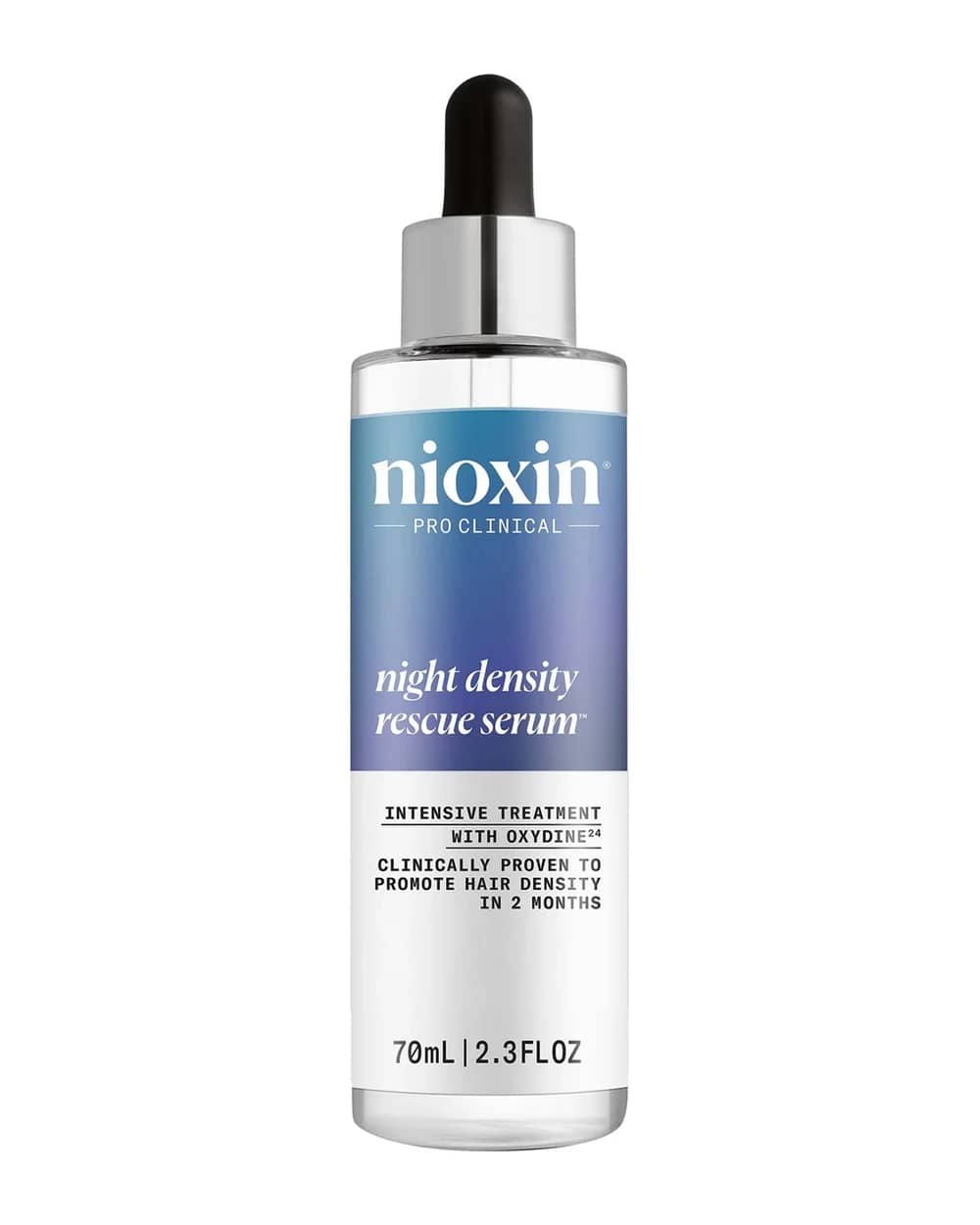 NIOXIN Night Density Rescue Serum Thickening Serum for Optimised Hair Growth 70ml