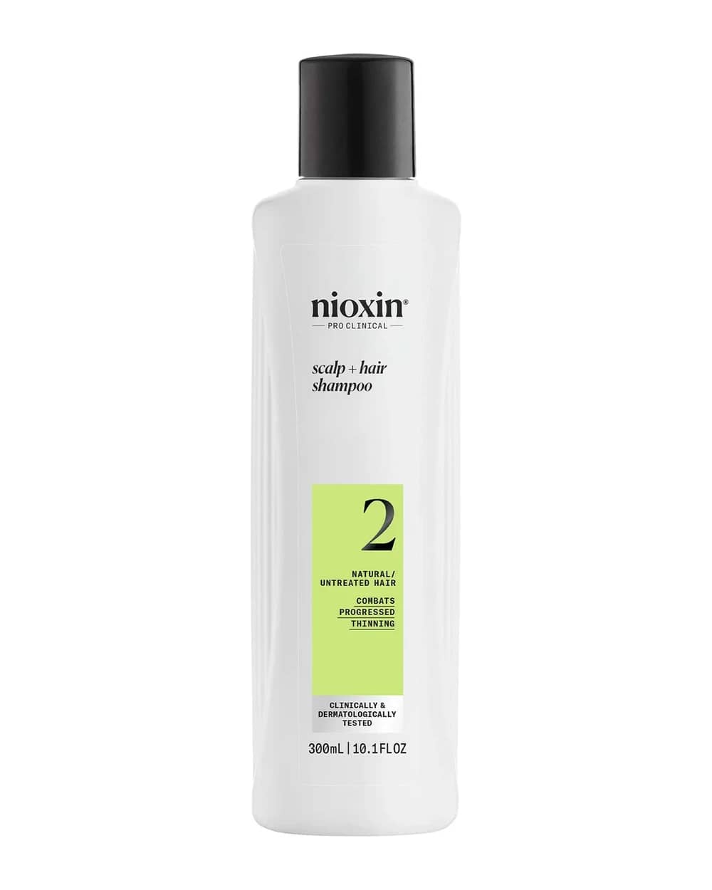 NIOXIN Scalp and Hair Thickening System 2 Shampoo for Natural Hair with Progressed Thinning 300ml