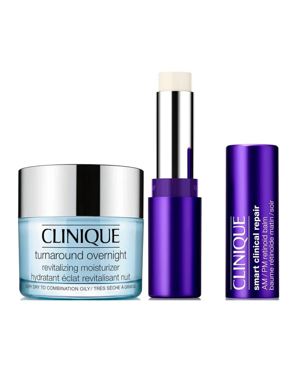 Clinique Plump & Illuminate Night Skincare Duo with HA + 1% Retinoid