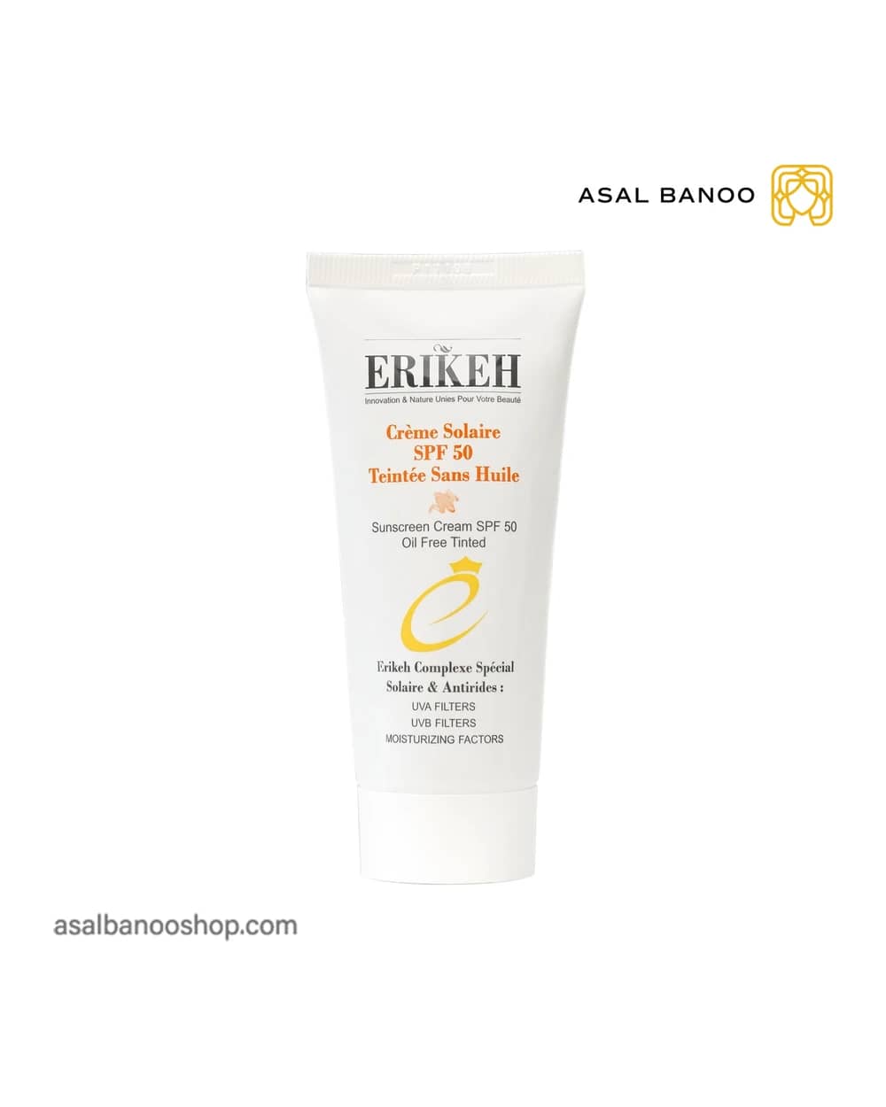 ضد آفتاب فلویید فاقد چربی رنگی SPF50 اریکه