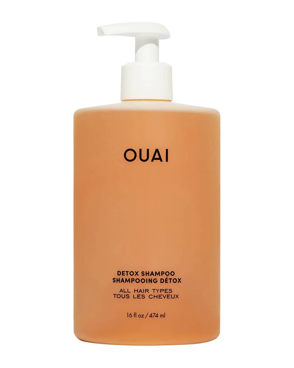OUAI Detox Shampoo Jumbo Size with Pump 474ml