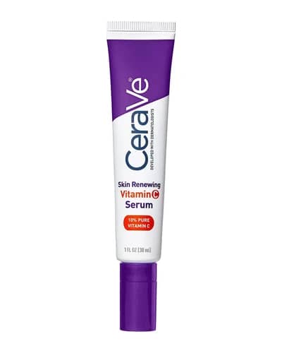 CeraVe Skin Renewing 10% Pure Vitamin C Serum with Ceramides for Brighter & Smoother Skin 30ml