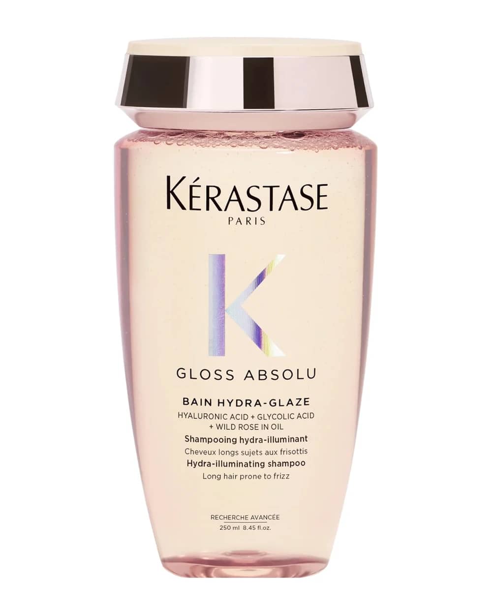 Kérastase Gloss Absolu Shampoo with Glycolic Acid, Hyaluronic Acid and Wild Rose in Oil 250ml