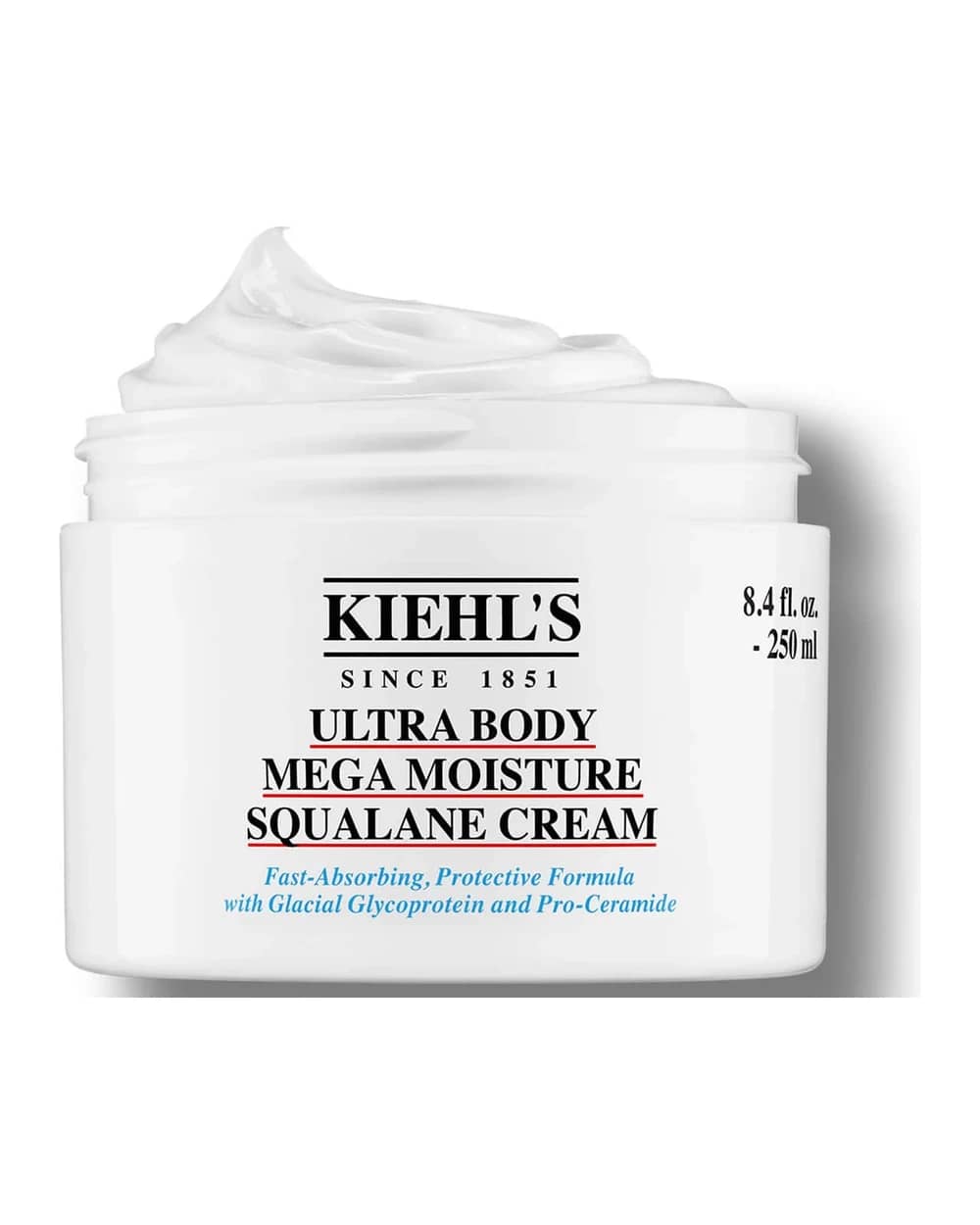 Kiehl's Ultra Body Mega Moisture Squalane Cream 250ml