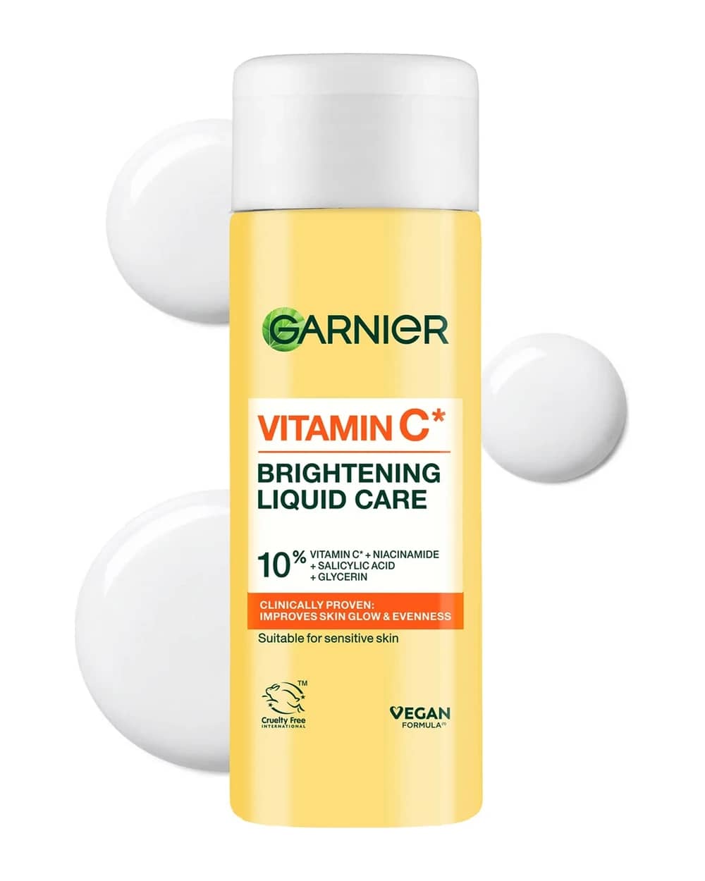 Garnier Vitamin C Brightening Liquid Care with 10% Glycerin + Niacinamide + Salicylic Acid 120ml