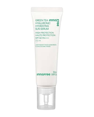 INNISFREE Green Tea Hyaluronic Moist Sun Serum SPF50 50ml