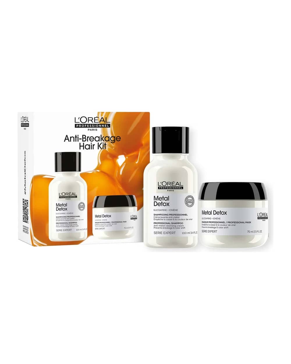 L'Oréal Professionnel Metal Detox Shampoo & Mask Discovery Kit