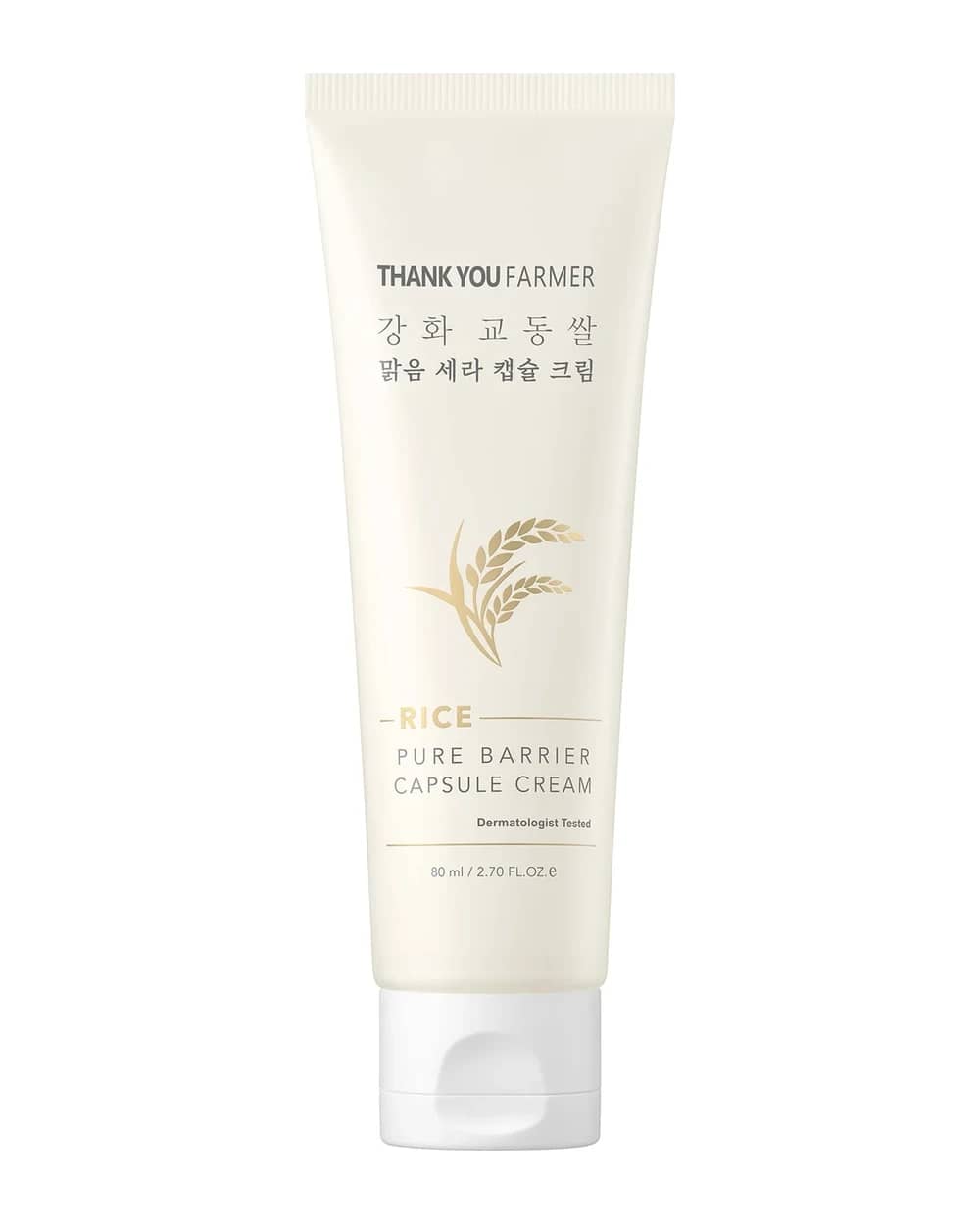 Thank You Farmer Rice Pure Barrier Capsule Cream 80ml