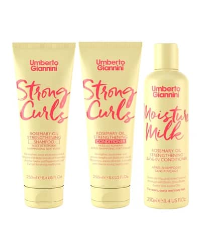 Umberto Giannini Strong Curls Strengthen & Hydrate Trio