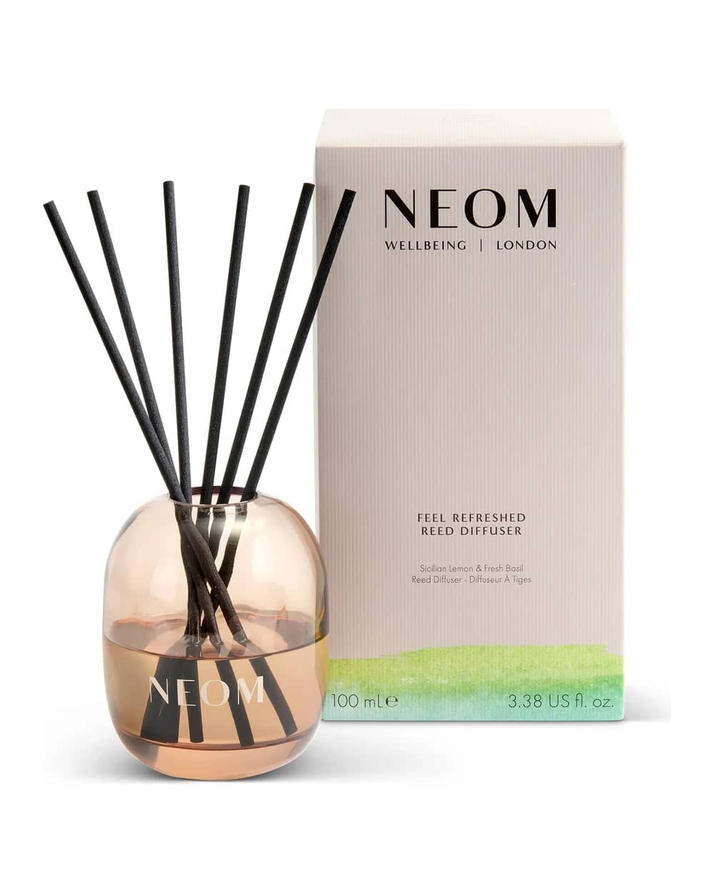 NEOM Wellbeing Feel Refreshed Reed Diffuser 100ml