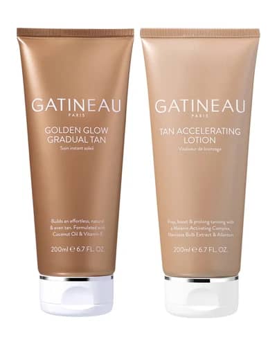 Gatineau Tan Accelerating Lotion and Golden Glow Gradual Tan Giftset