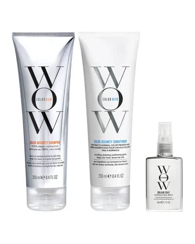 Color Wow Dream Clean Fine to Normal and Travel Dream Coat Supernatural Spray Trio