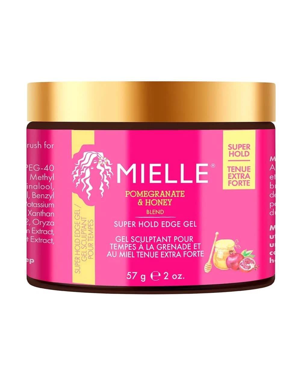 Mielle Organics Pomegranate & Honey Blend Super Hold Edge Gel 57g