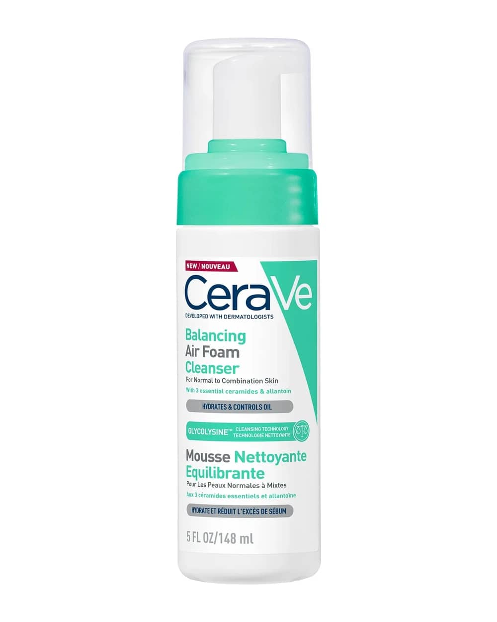 CeraVe Balancing Air Foam Foaming Facial Cleanser 150ml