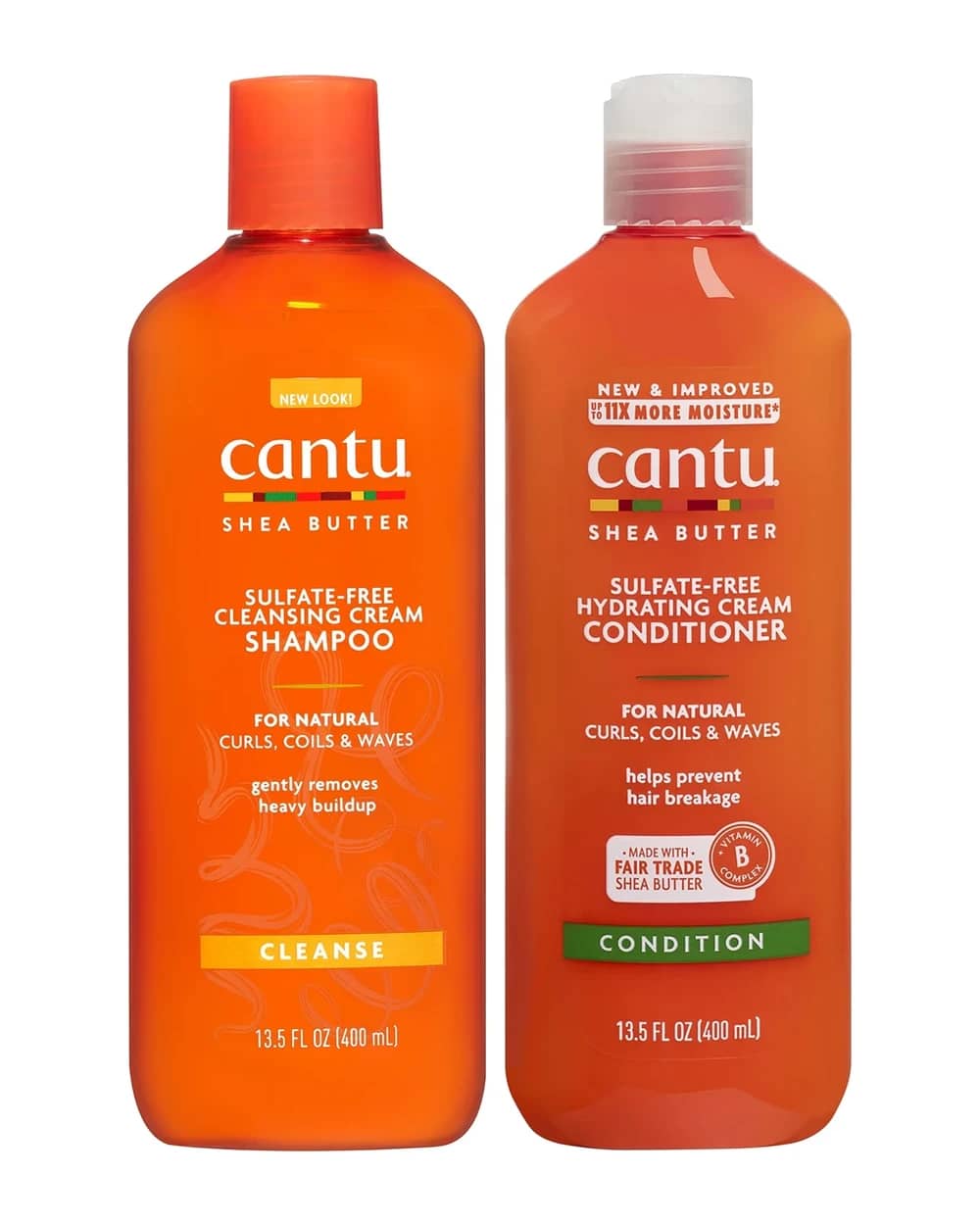 Cantu Shea Butter Cleansing Cream Shampoo & Hydrating Conditioner 400ml