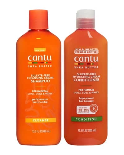 Cantu Shea Butter Cleansing Cream Shampoo & Hydrating Conditioner 400ml