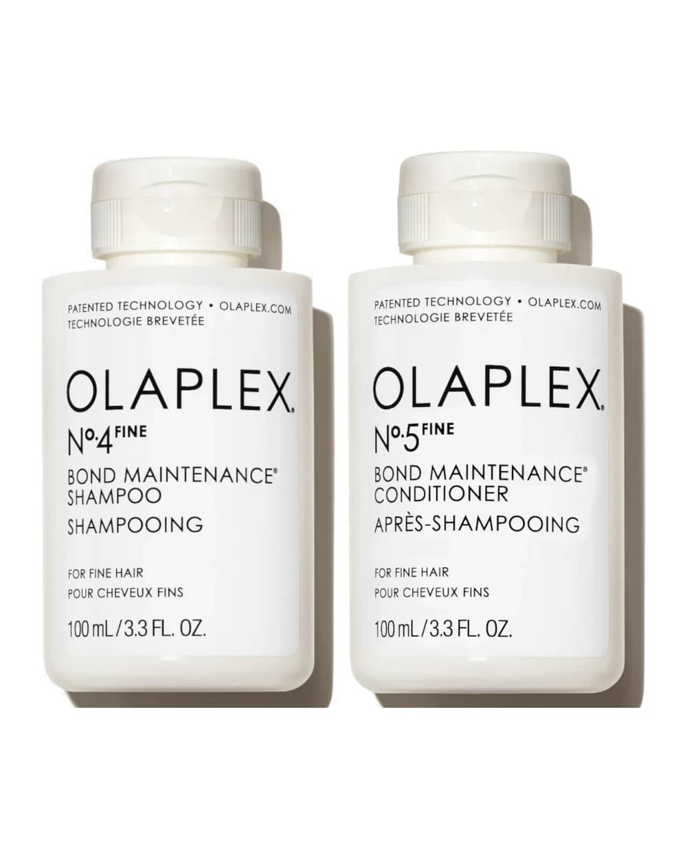 Olaplex No.4 and No.5 Fine Shampoo and Conditioner Duo 100ml