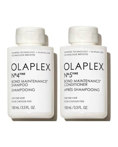 Olaplex No.4 and No.5 Fine Shampoo and Conditioner Duo 100ml