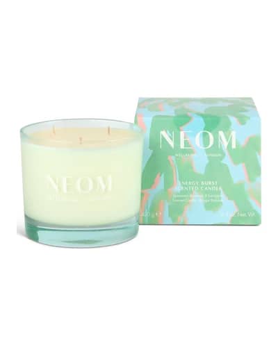 NEOM Wellbeing Energy Burst 3 Wick Candle 420g