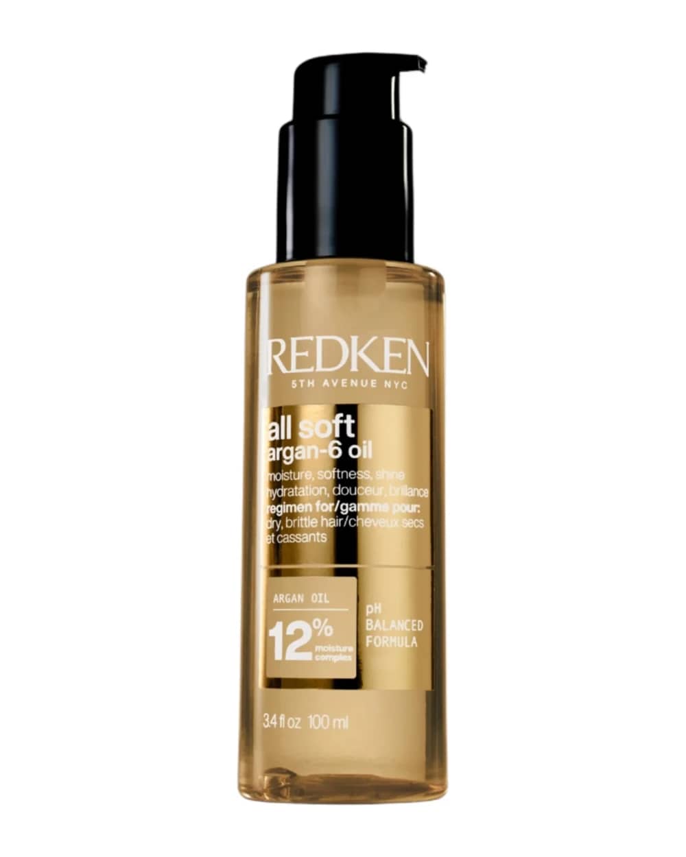 Redken All Soft Argan-6 Oil for Softness, Shine and Protection 100ml