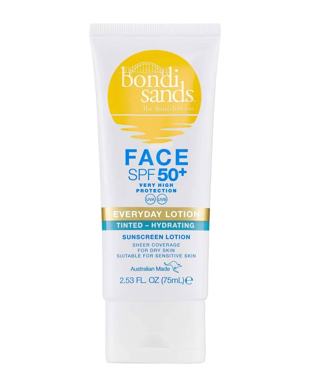 Bondi Sands SPF 50+ Everyday Hydrating Tinted Face Lotion 75ml
