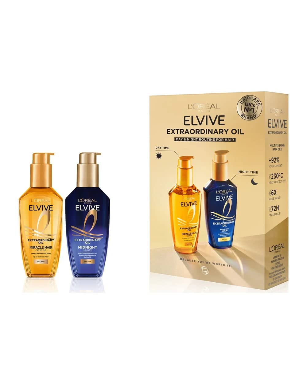 L’Oreal Paris Elvive Extraordinary Oil Day & Night Set