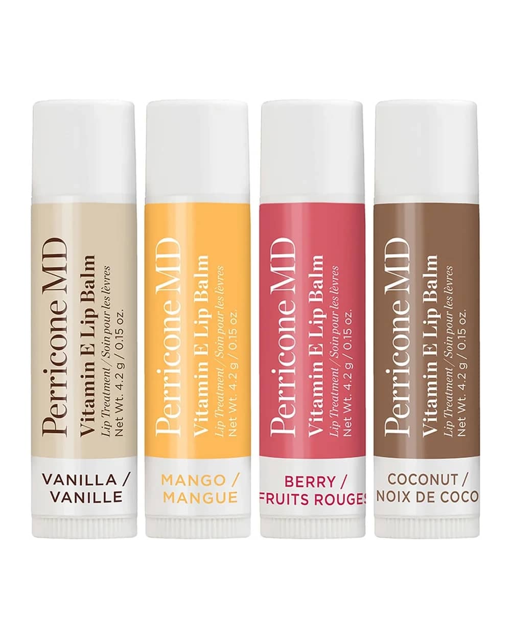 Perricone MD Vitamin E Lip Balm 4-Pack Assortment